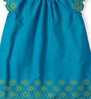Mini Boden Broderie Summer Dress, Kingfisher Blue 34814442