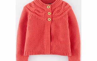 Mini Boden Cable Cardigan, Rosy Pink,Blue,Ruby 34280511