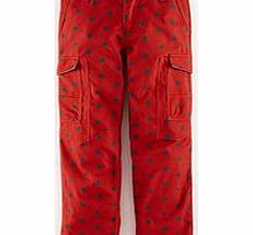 Mini Boden Cargos, Red/Slate Star,Leaf,Navy Britoflage