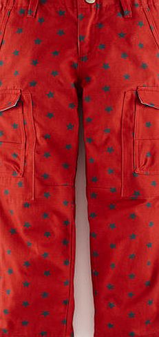 Mini Boden Cargos Red/Slate Star Mini Boden, Red/Slate Star