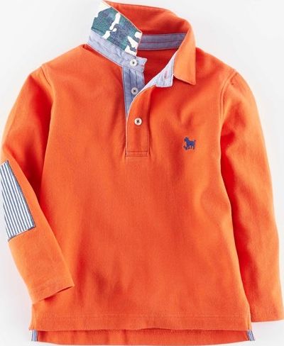 Mini Boden, 1669[^]34978072 Coastal Polo Orange Mini Boden, Orange 34978072