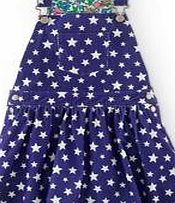 Mini Boden Cord Dungaree Dress, Jewel Blue Galaxy 34605238