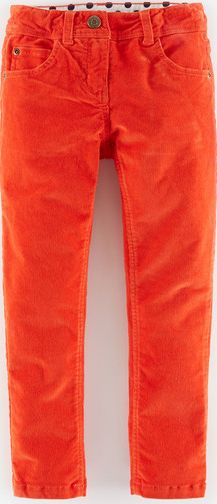 Mini Boden Cord Slim Fit Jeans Retro Red Mini Boden, Retro