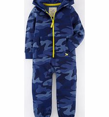 Mini Boden Cosy All-in-one, Blue Camouflage 34271031