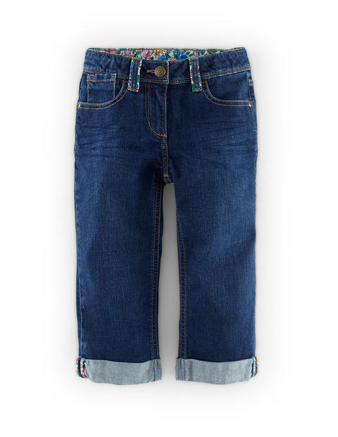 Mini Boden Cropped Roll-ups Denim Mini Boden, Denim 34571877