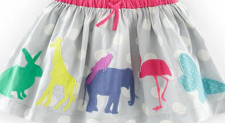 Mini Boden Decorative Skirt, Grey 34596254
