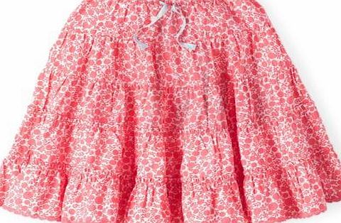 Mini Boden Ditsy Daisy Twirly Skirt Pink Grapefruit Ditsy