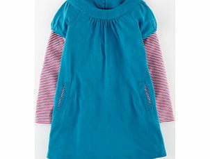 Mini Boden Easy Jersey Dress, Kingfisher,Berry,Violet,Jade