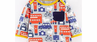 Fun Printed T-shirt, Sky Arctic Animals,Storm