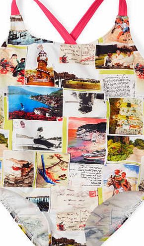 Mini Boden Fun Swimsuit, Souvenir Print 34657130