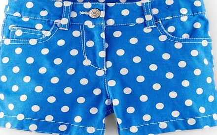 Mini Boden Heart Pocket Shorts, Polka Blue Spot 34581470