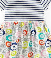 Mini Boden Hotchpotch Jersey Dress, Multi Daisy Vine 34553610
