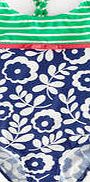 Mini Boden Hotchpotch Swimsuit, Forget Me Not Daisy Vine