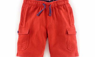 Mini Boden Jersey Cargo Shorts, Reef,Tomato,Khaki 34526210