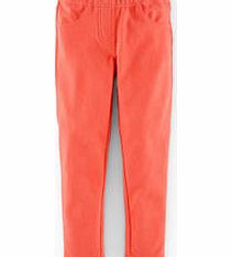 Mini Boden Jersey Jeans, Hot Coral,Soft Green,Regatta