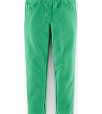 Mini Boden Jersey Jeans, Soft Green,Hot Coral,Regatta