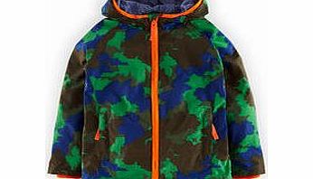 Mini Boden Jersey Lined Anorak, Broccoli