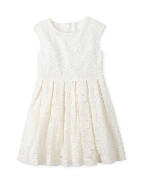 Mini Boden Lace Dress Cream Mini Boden, Cream 34860536
