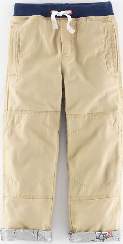 Mini Boden, 1669[^]34945428 Lined Knee Patch Trousers Cream Mini Boden,