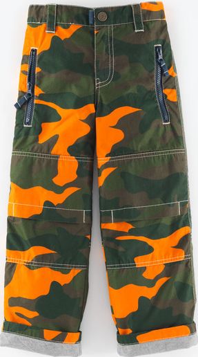 Mini Boden Lined Skate Pants Khaki Camouflage Mini Boden,