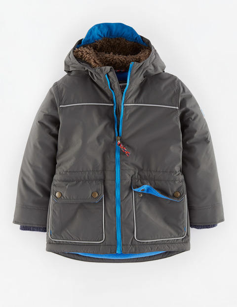 Mini Boden Mini Parka Grey Mini Boden, Grey 34909960