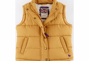 Mini Boden Padded Gilet, Butterscotch 34191007