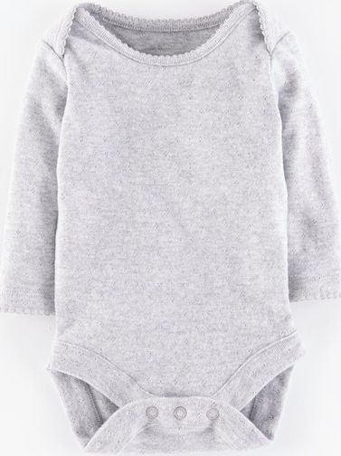 Mini Boden, 1669[^]34986083 Pointelle Body Grey Mini Boden, Grey 34986083