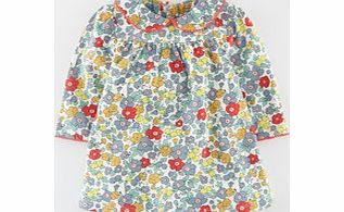 Mini Boden Pretty Collar Jersey Dress, Winter Sky