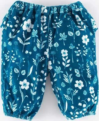 Mini Boden Pretty Cord Bloomers Mallard Flower Press Mini