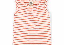 Mini Boden Pretty Vest, Pink Grapefruit