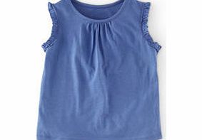 Mini Boden Pretty Vest, Washed Bluebell,Jewel Blue