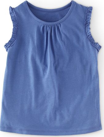 Mini Boden Pretty Vest Washed Bluebell Mini Boden, Washed