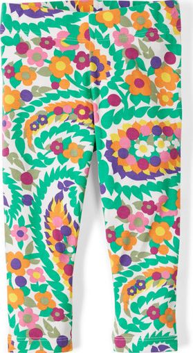 Mini Boden Printed Cropped Leggings Multi Mini Boden, Multi