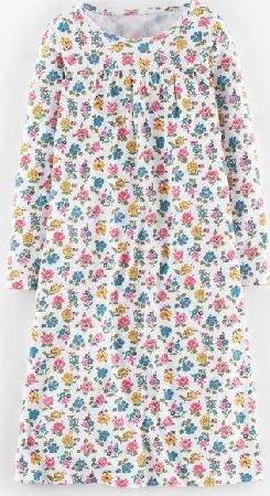 Mini Boden Printed Nightie Multi Sprig Mini Boden, Multi
