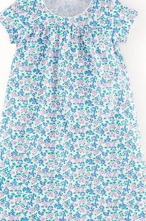 Mini Boden Printed Nightie Polka Blue Meadow Mini Boden,