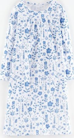 Mini Boden Printed Nightie Soft Bluebell Flower Press Mini