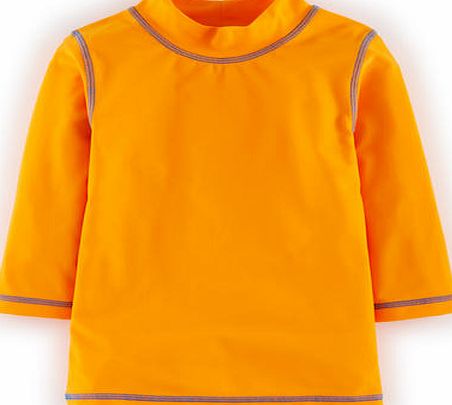 Mini Boden Rash Vest, Orange 34486480