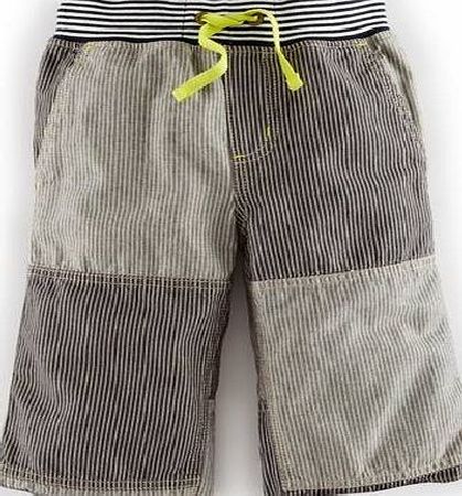 Mini Boden Rib Waist Shorts Grey Mini Boden, Grey 34589754