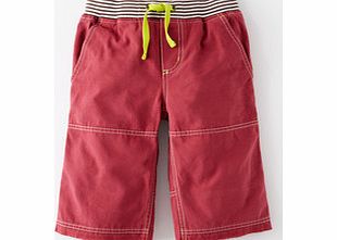 Mini Boden Rib Waist Shorts, Shadow,Sand,Fairway,St. Tropez