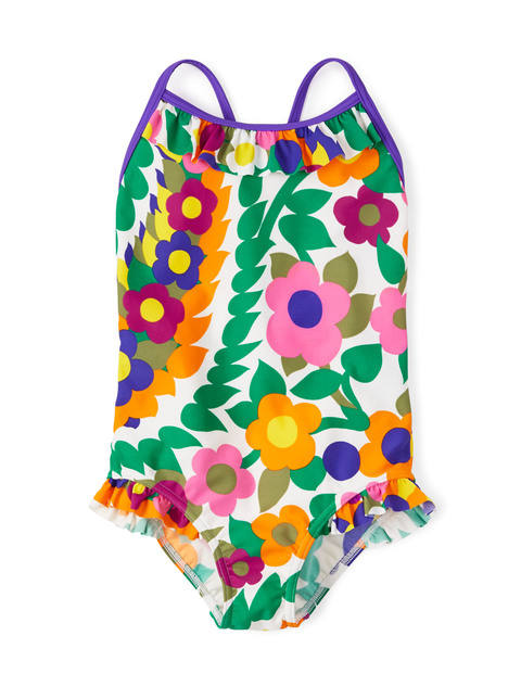 Mini Boden Ruffle Swimsuit Multi Mini Boden, Multi 34655068