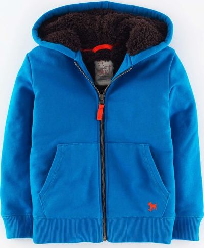 Mini Boden, 1669[^]34918805 Shaggy Lined Hoody Cobalt Mini Boden, Cobalt
