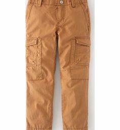 Mini Boden Slim Cargos, Dark Khaki,Fudge 33809245