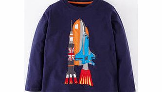 Space T-shirt, Cadet Blue Shuttle 34330282