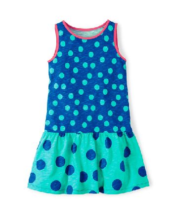Mini Boden Spotty Vest Dress Blue Mini Boden, Blue 34849976