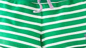 Mini Boden Stripy Sweatshorts, Clover Stripe 34547117