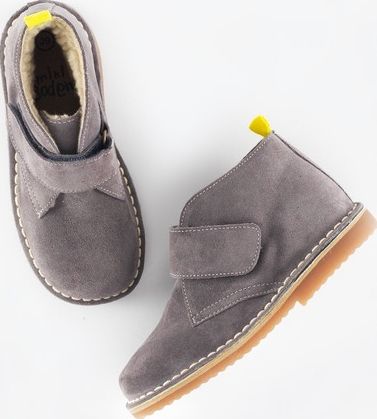 Mini Boden, 1669[^]34928705 Suede Desert Boots Grey Mini Boden, Grey 34928705
