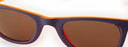 Mini Boden Sunglasses, Navy/Acid Orange 34607416