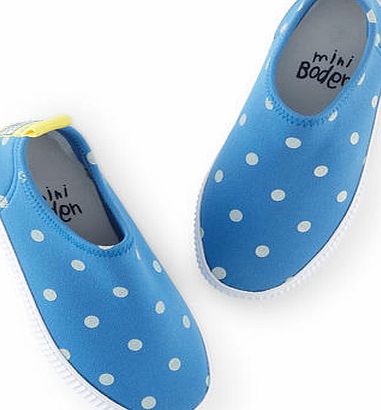 Mini Boden Surf Shoes, Polka Blue/ Ecru Spot 34525477