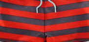 Mini Boden Swim Trunks, Red/Grey Stripe 34486175