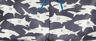 Mini Boden Swim Trunks, Slate/Ecru Giant Sharks 34486068